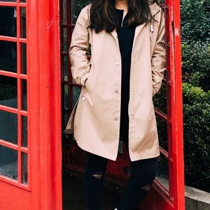 Zara Hooded Rain Jacket